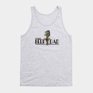 Craft Beer T Rex Dad Tank Top